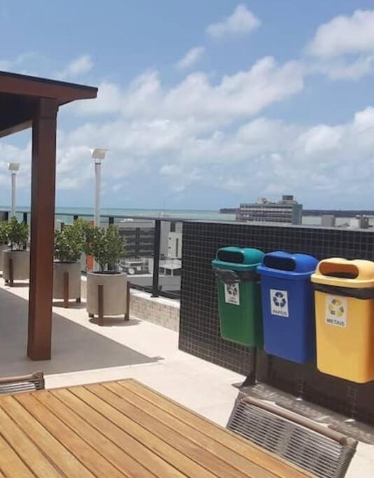 Lindo Apt Com Frente Para O Mar 3 Andar Cabo Branco Joao Pessoa Exterior photo